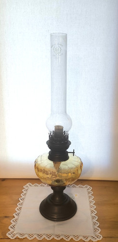 Ancienne lampe pétrole - lampe, à