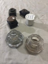 ensemble d'encriers ancien en