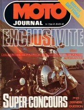 MOTO JOURNAL  256 HONDA CB 750 A Automatique CJ 360 125 CR ROKON Bultaco 250