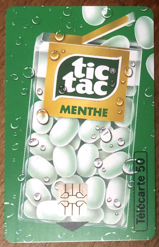 Tic tac telecarte réf - tic,