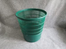 ancienne corbeille à papier en plastique,vintage