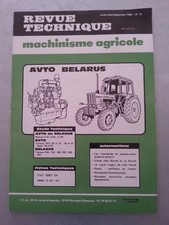 REVUE TECHNIQUE TRACTEUR AVTO BELARUS MTZ 50 52 80 82 550 552 560 562 800 820