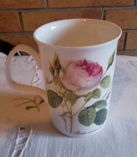 ROY KIRKHAM : Mug Fine Bone China Made In England 1996 " Redouté Roses"
