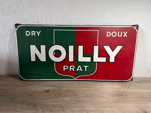 Plaque emaillée noilly prat - plaque,