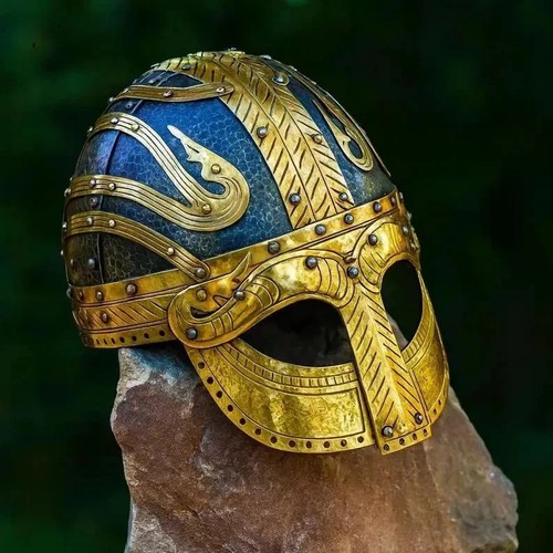 Casque viking acier - , laiton
