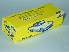 SOLIDO 128 FORD THUNDERBIRD BOITE COPIE VIDE REPRO