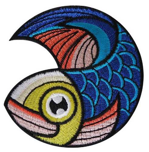 Patch patche écusson poisson - patch,