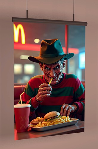 Affiche poster freddy - /,