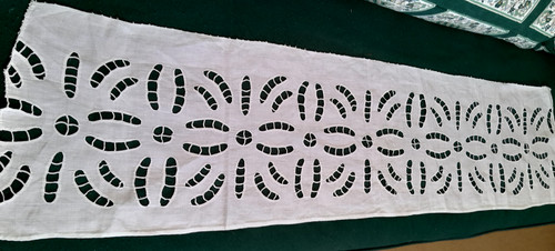 Linge ancien dessus - linge,
