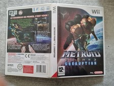 jeu de wii metroid 3  prime corruption occasion complet
