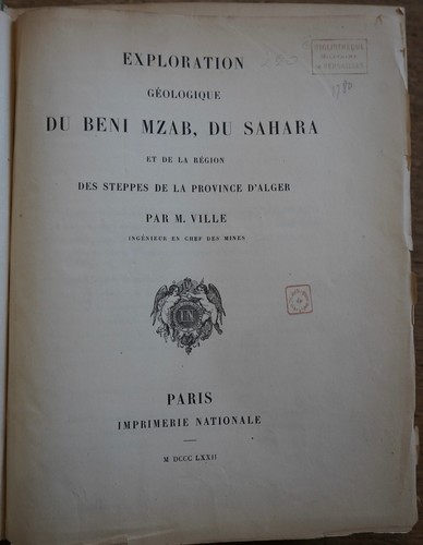 Ville exploration geologie - ville,