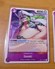 ONE PIECE ROMANCE DAWN ENGLISH CARD GAME CARTE SASAKI OP01-101 TCG MINT