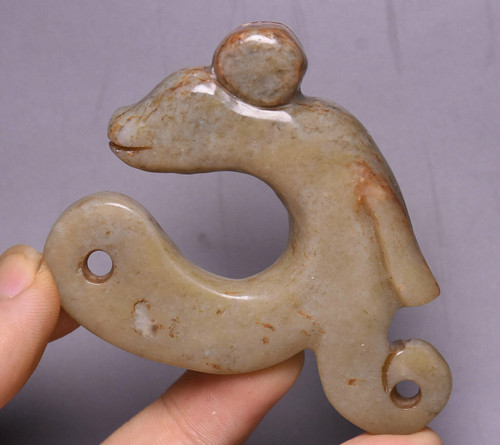 7cm hongshan culture old jade - hongshan,