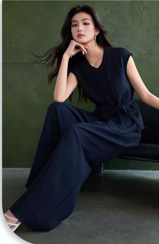 Tailleur femme élégant bleu - tailleur,