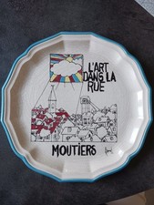 Assiette décorative Émaux de lorraine – Saint Jean l’Aigle n°162 signee