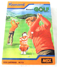 konami's golf authentique version originale msx