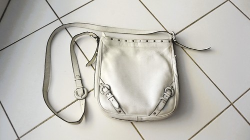 Sac pochette cuir blanc - pochette,