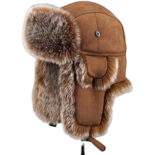 Rétro hommes chapeau trappeur - rétro,