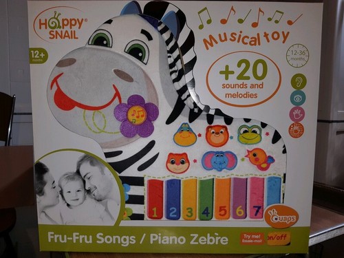 Piano zèbre musical - piano,