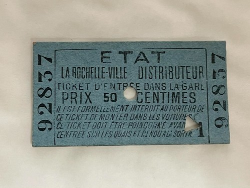 Vieux papier ancien ticket - vieux,