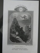 3 Images pieuses caracteres du