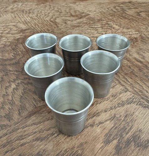 Verres étain allemandes - 6,