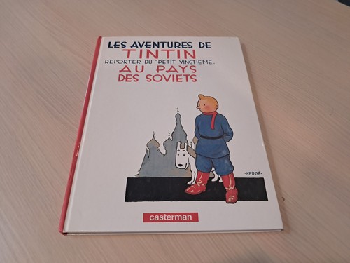 Tintin pays des soviets - des,