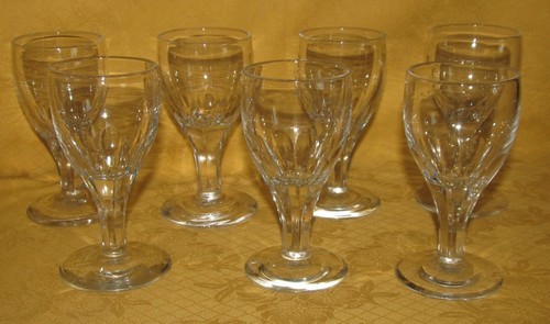Lot anciens verres à - de,