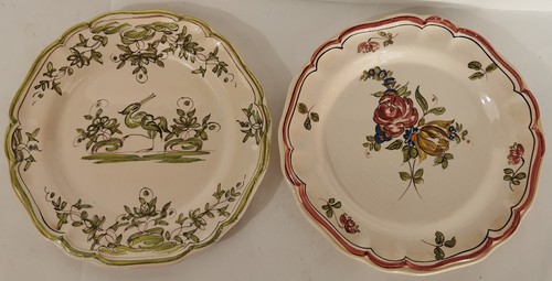 Lot anciennes assiettes - lot,