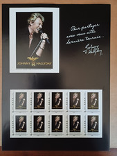 Autoadhésif Neuf**  Johnny Hallyday Collector "Tour 66" - 2009  val. permanente