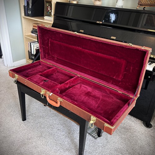 Brown hardshell lockable - brown,