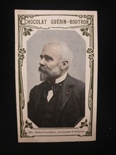 Chromo image CHOCOLAT GUERIN BOUTRON  Ernest LAVISSE, Académie Française 283