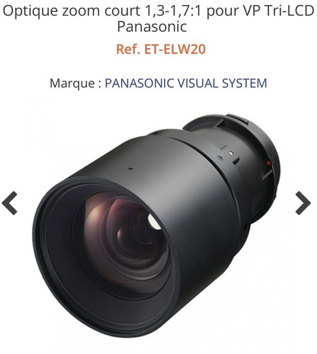 Optique vidéoprojecteur