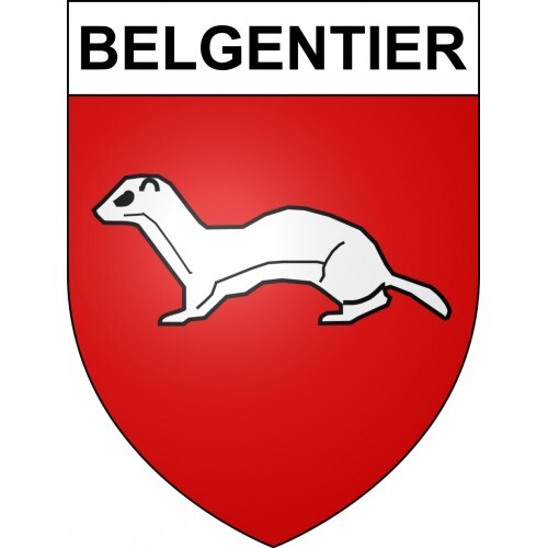 Belgentier ville sticker - 83,
