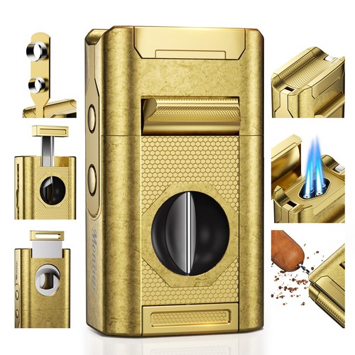 Cigar torch lighter - 6-in-1,