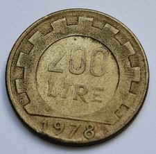 Pièce de monnaie 200 lires