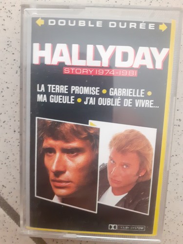 Johnny hallyday k7 audio - johnny,