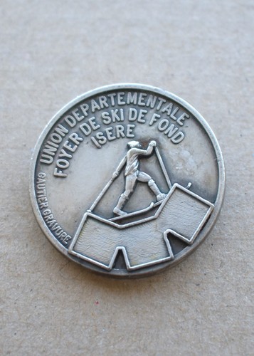 Rare insigne broche ski de - broche,