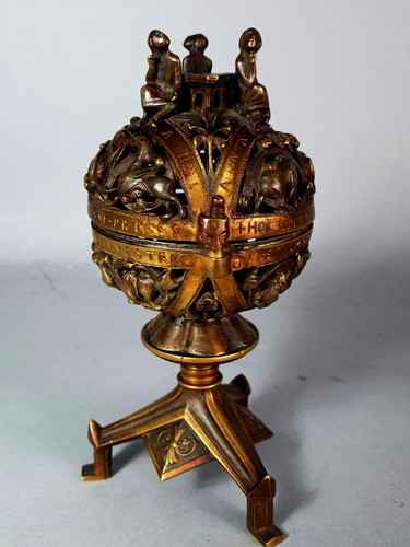 Ancien encensoir tripode - :, 3