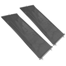  2 Pcs Voilage Petite Fenetre Rideau Occultant Portable Porte Chambre Ménage