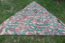 Toile de tente modèle 51 camouflée armée française Indochine/Algérie