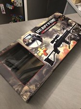 NEUF NEW accessoires fusil gun pistolet nintendo WII heavy fire afghanistan