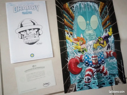 Rare comics crabby vs - /,