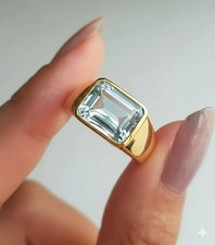 Bague astrologique en diamant