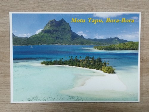 Carte postale motu bora - motu,