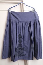 CHACOK Jupe  Bleue Motif