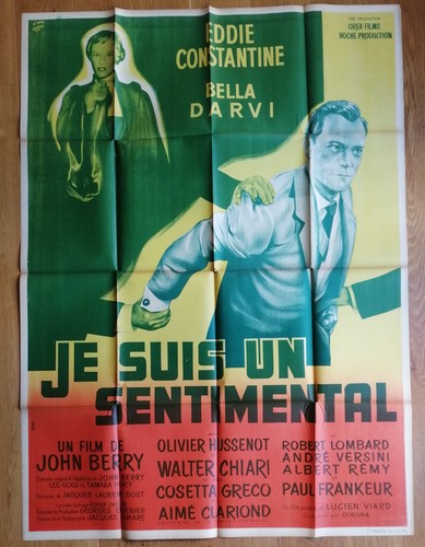 Suis sentimental affiche - suis, un