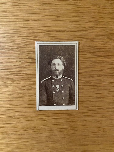 Photo ancienne cdv officier - -,