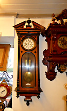 52061 Gustav Becker Wiener Regulator-Jugendstil-Nussbaum-Zwei farbig-130cm Haut