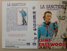 JAQUETTE VHS - LA SANCTION -